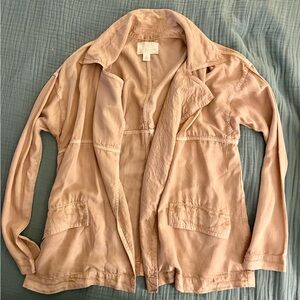 Caslon Blush Pink Utility Jacket